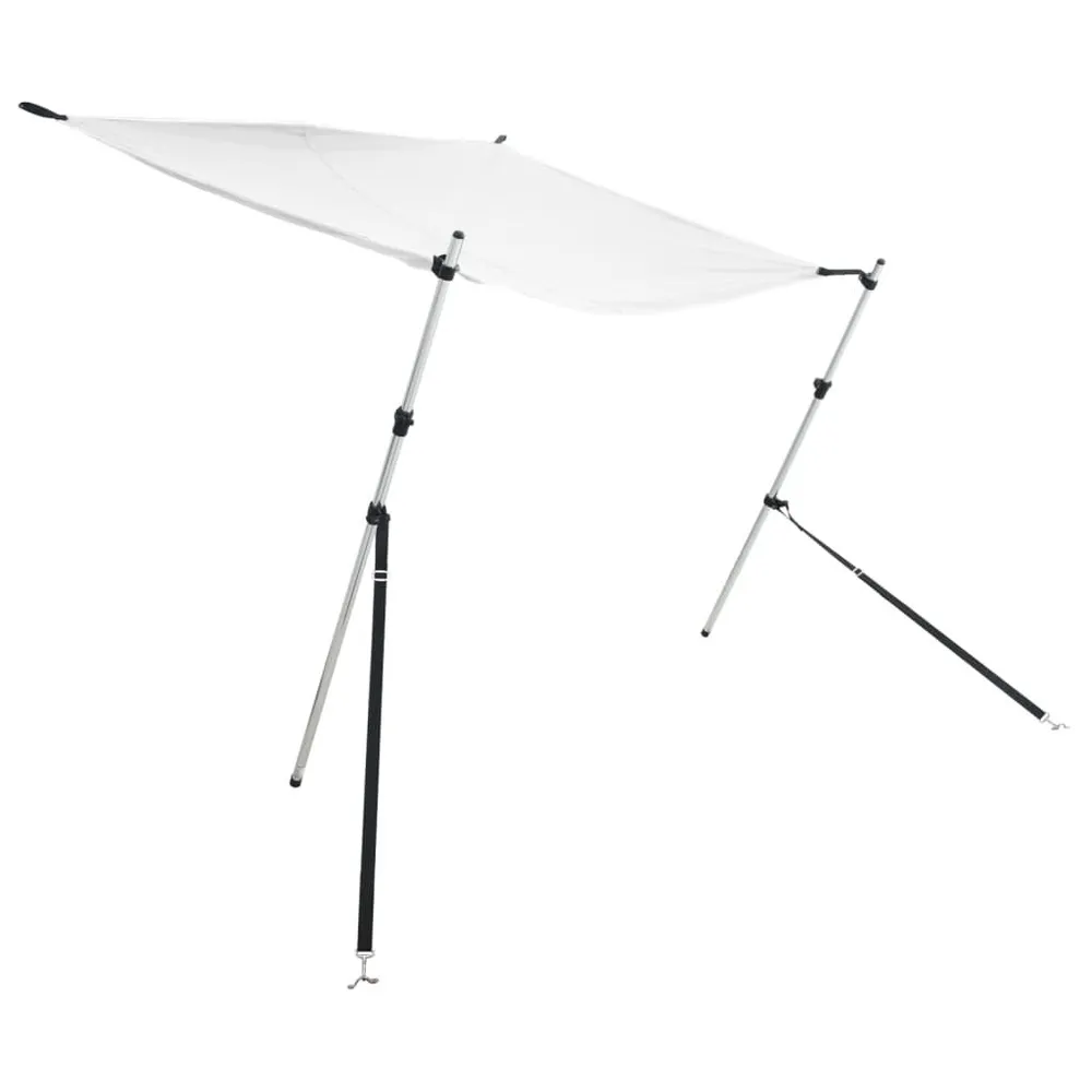 Extensão de toldo em T 170x208x(115-183) cm branco