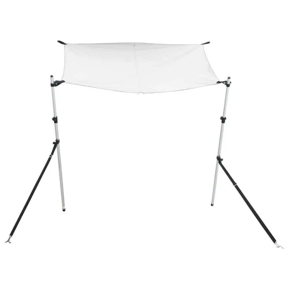 Extensão de toldo em T 170x208x(115-183) cm branco