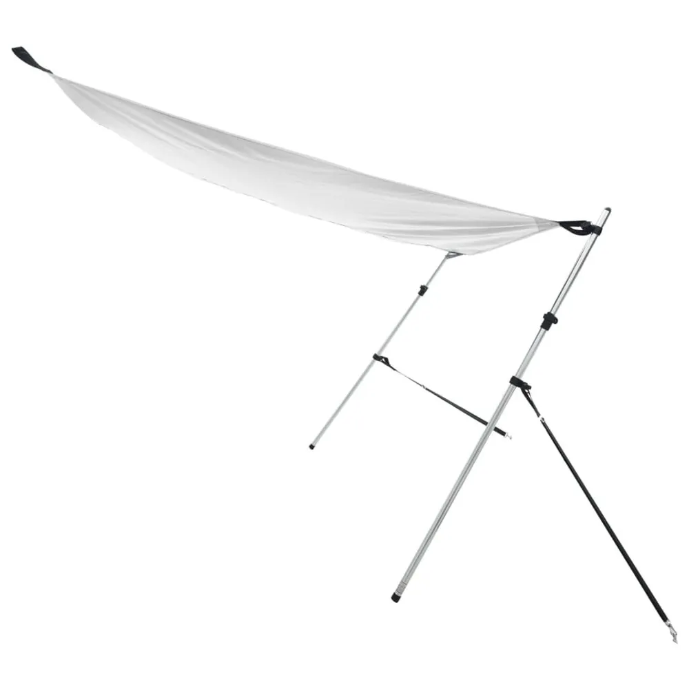Extensão de toldo em T 170x208x(115-183) cm branco