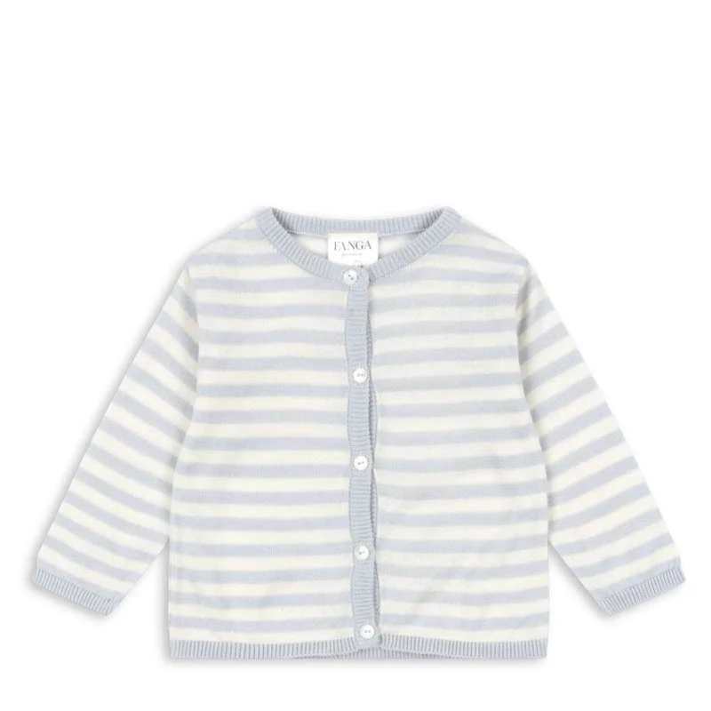 Fanga Fontana Venti Cardigan - Strik - GOTS - Grafite Dawn