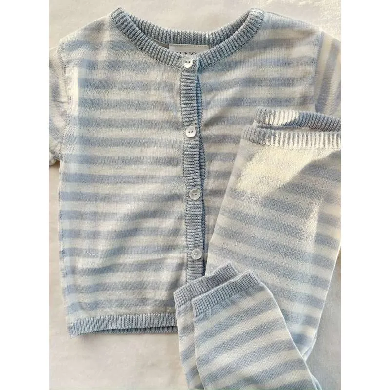 Fanga Fontana Venti Cardigan - Strik - GOTS - Grafite Dawn