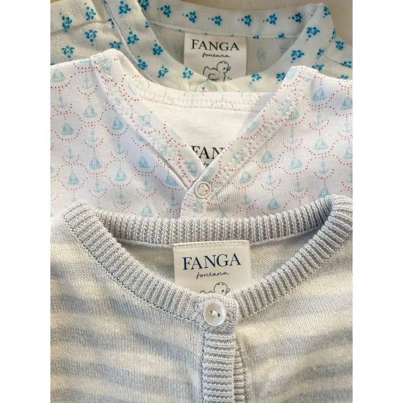 Fanga Fontana Venti Cardigan - Strik - GOTS - Grafite Dawn