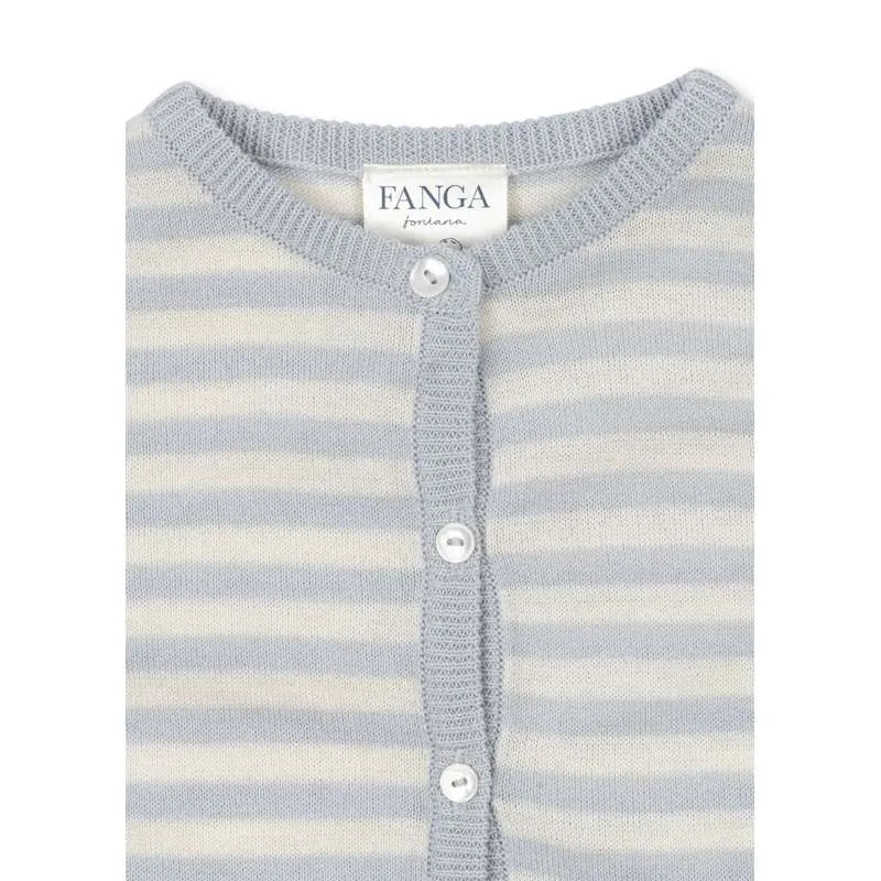 Fanga Fontana Venti Cardigan - Strik - GOTS - Grafite Dawn