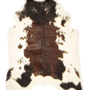 Faux Cowhide Area Rug Castanho 60 x 90 cm NAMBUNG