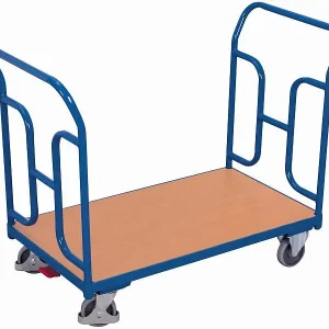 Carrinho de barra dupla VARIOfit com tubos curvos, dimensões externas: 1.040 x 500 x 935 mm (LxPxA), sw-500.219