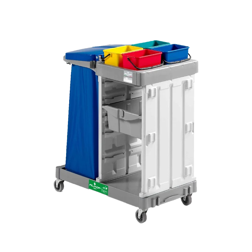 FILMOP Carro Multiusos ALPHA 5101 com Porta-Sacos e Estrutura Personalizável