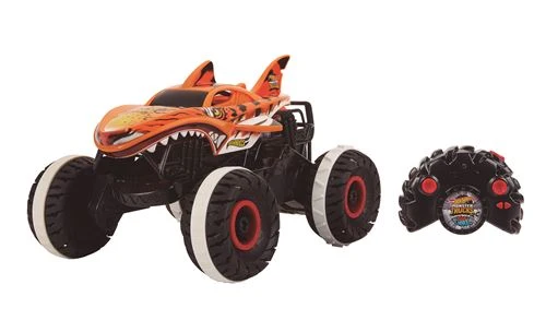 Tépido Wheels Monster Trucks Imparável Veículo Tubarão Tigre