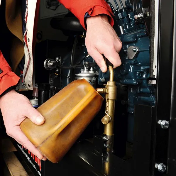 Bomba de drenagem de óleo ELMAG para SEBSS/SEDSS com motor refrigerado ar 3000rpm, 53381