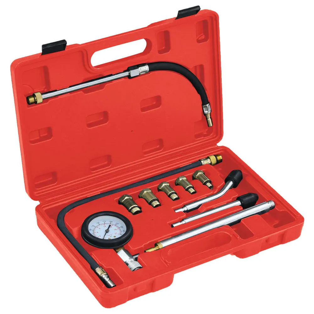 12 pcs teste de compressão para motor gasolina