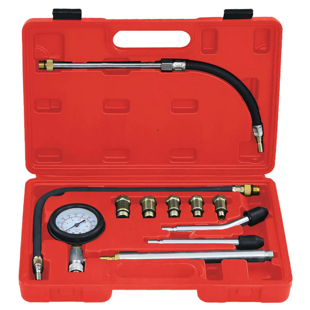 12 pcs teste de compressão para motor gasolina