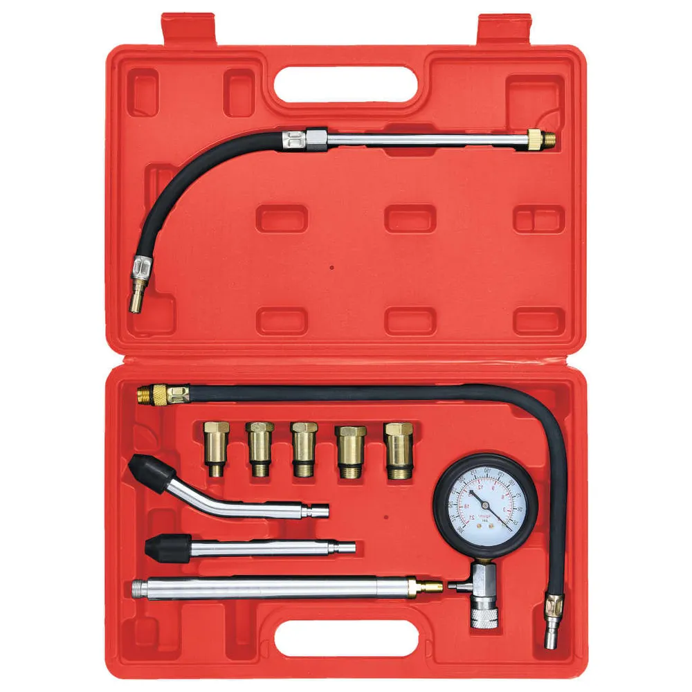 12 pcs teste de compressão para motor gasolina