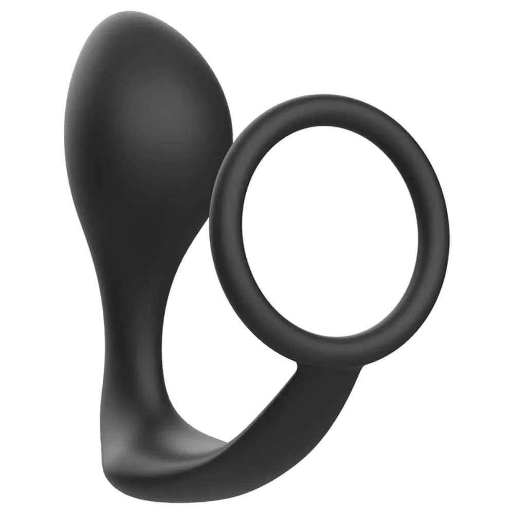 Anel Cock Ring com estimulação prostática ADDICTED 100% Silicona
