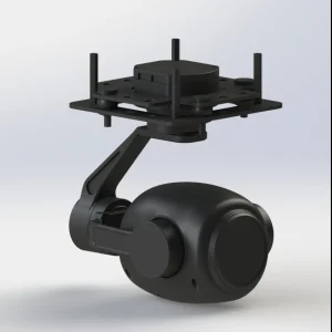 Gimbal de câmera drone TOPOTEK KHP30S90 - Câmera com zoom óptico 1080P 30x + Gimbal IP/HDMI de 3 eixos