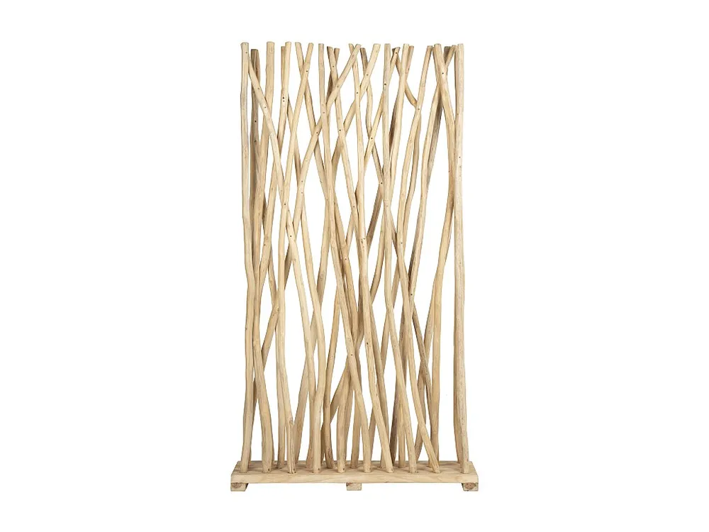 Separador de divisão em madeira de teca - C. 100 x L. 25 x . 180 cm - Integral - GAYANA