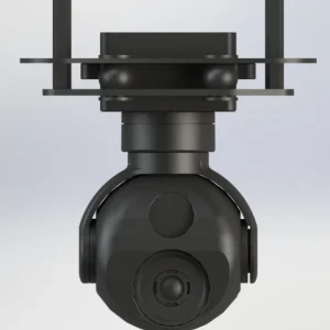 TOPOTEK DYK290G207 Drone de luz dupla Gimbal - Câmera de luz visível 1080P com zoom de 9x + Imagem térmica de 7mm 256x192...