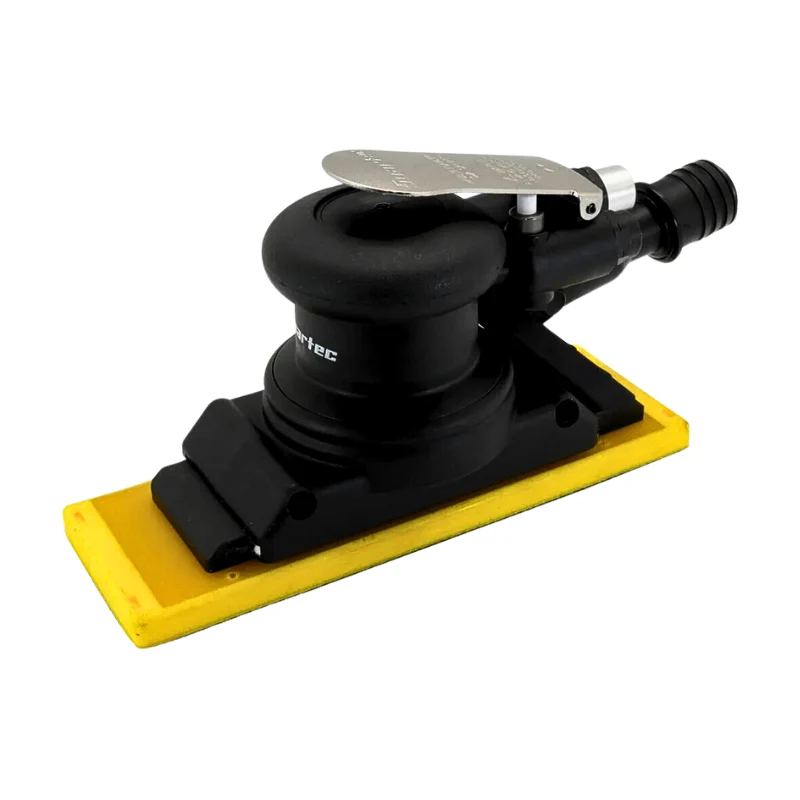 Lixadeira Pneumática Inline 10mm Diâmetro. Almofada 2-3/4" X 8" Aspirador Central | WS-118
