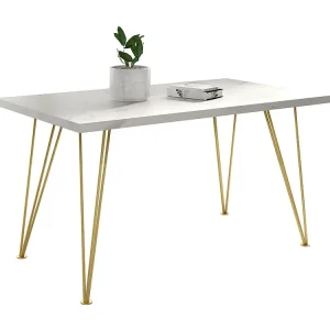 Mesa De Jantar ROSE DT80 80x220x76 Branco