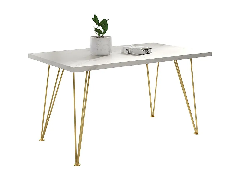 Mesa De Jantar ROSE DT80 80x220x76 Branco