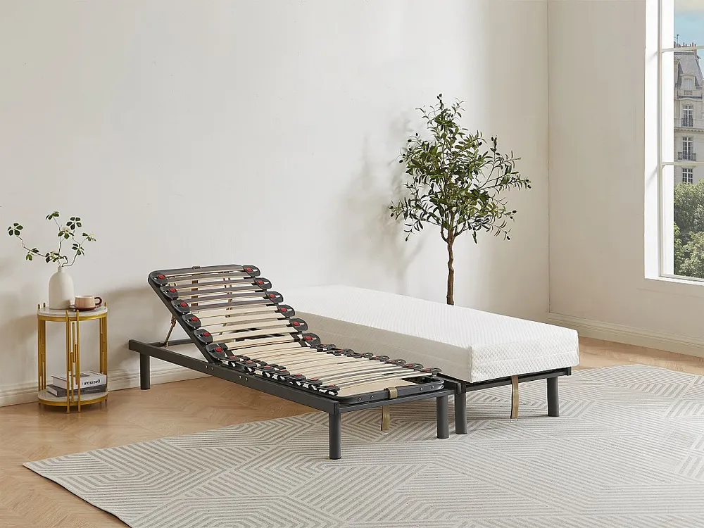 Coxim do Motor Sommier de relaxamento 3 planos firmeza regulável - 80 x 200 cm