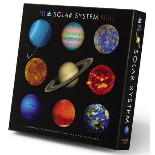 Kit de Freio Puzzle Sistema Solar Nasa 200 Peças - Crocodile Creek