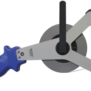 Fita métrica Vogel Germany em armação triangular de metálico leve, 20 m, tipo B, 143306