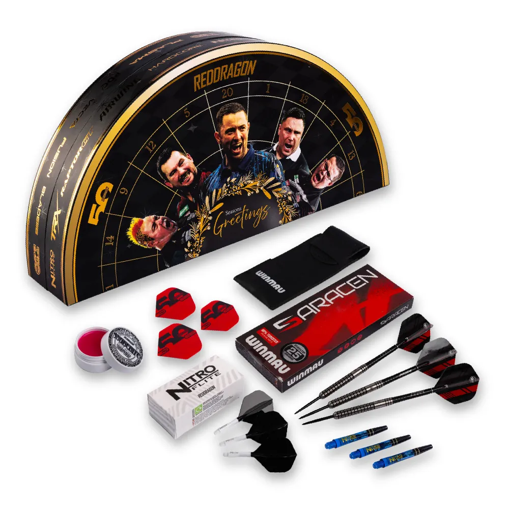 Exclusivo Red Dragon x Winmau Advent Calendar