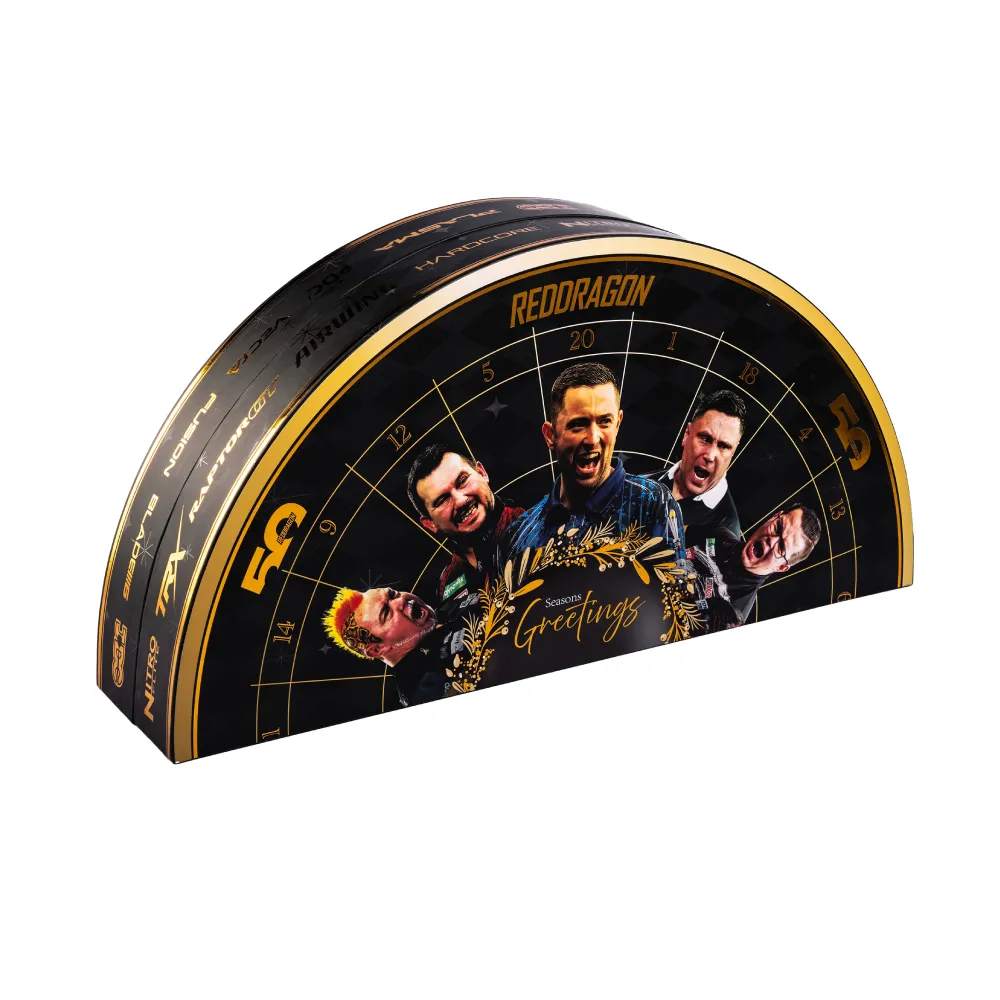 Exclusivo Red Dragon x Winmau Advent Calendar