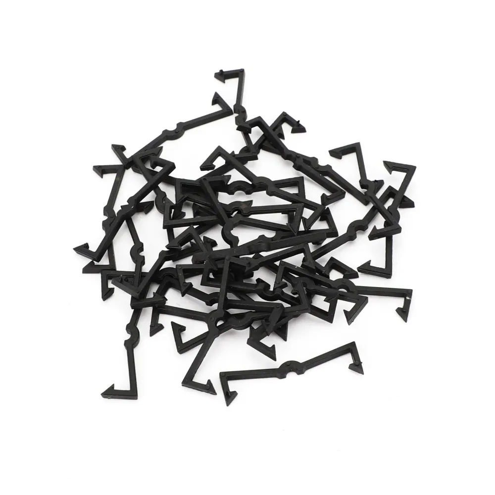 32pcs Clipes de retenção de plástico PEG PEG BLOCKS GONGO PARA ORGANIZAÇÃO DE GARAGEM GENERICO
