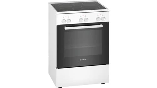 Fogão Bosch HKA050020 | Elétrico | 60x85x60 cm | 4 Zonas | | Branco