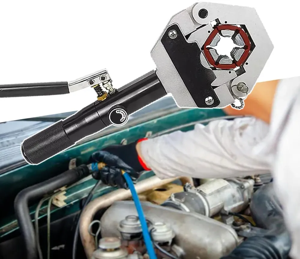 Kit de ferramentas de crimpagem Hydra-Krimp para mangueira de ar condicionado automotivo FS-7842 Iwiss Tools