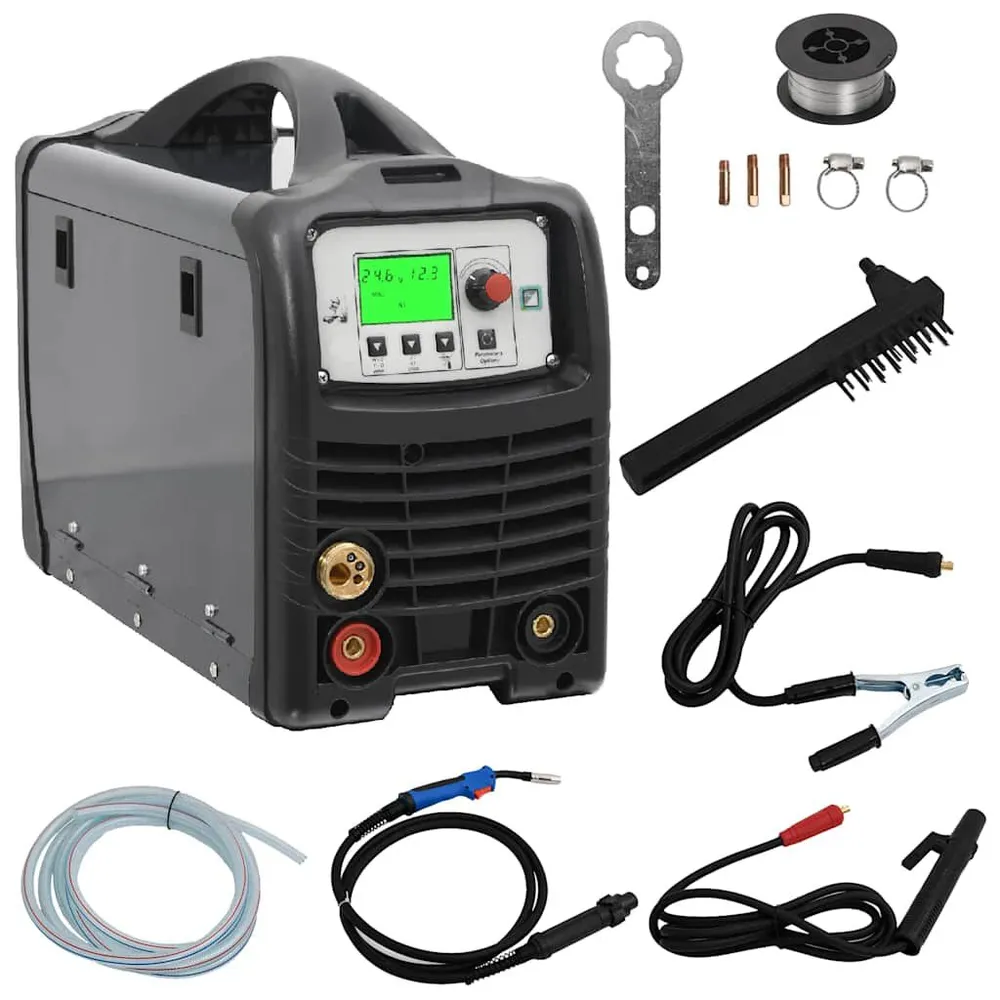 Máquina de soldagem MIG / MMA / Lift TIG 200 vidaXL