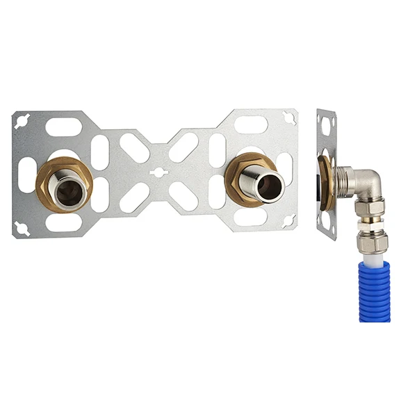 Placa de tomada de parede dupla - Compressão Multicamada