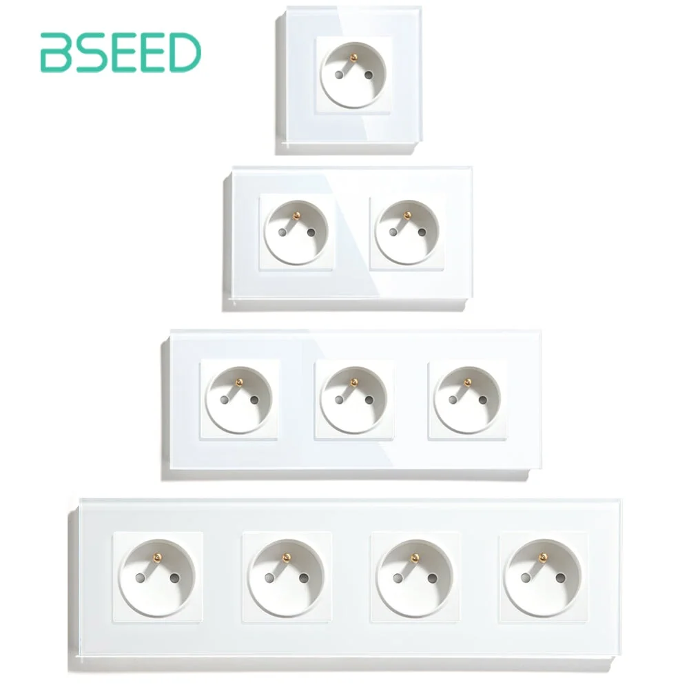 BSEED FR Tomadas de Parede, Tomadas Elétricas com Proteção Infantil 16A Bseedswitch