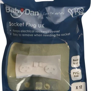 BabyDan Tampas para tomadas (pacote com 12)