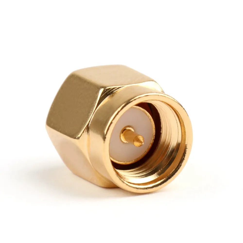 10 peças SMA macho para IPX U.fl Conector adaptador RF reto com plugue macho