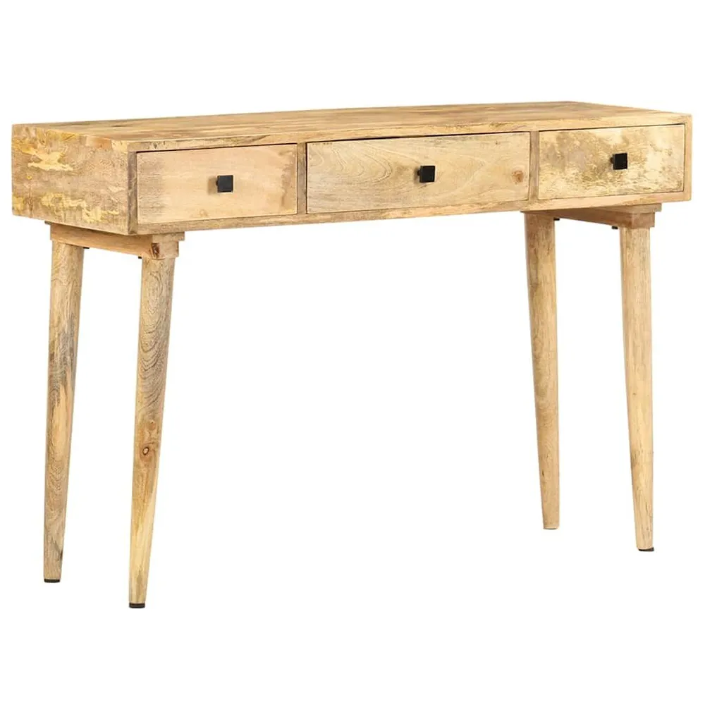 Mesa consola 115x35x76 cm madeira de mangueira maciç