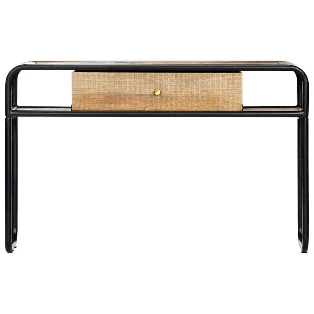 Mesa consola 118x30x75 cm madeira de mangueira maciç