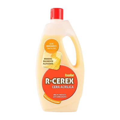 Descontaminante de Ferrugem R-CEREX – Cera Acrílica Auto Resplandecente Anti-Derrapante para Madeira e Pavimentos Flutuantes