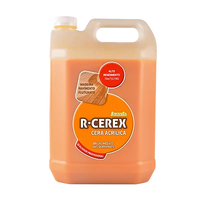 Descontaminante de Ferrugem R-CEREX – Cera Acrílica Auto Resplandecente Anti-Derrapante para Madeira e Pavimentos Flutuantes