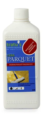 TRATU'S Cera de Manutenção para Pavimentos Tratados Verniz CERAPARQUET Resistente à Lavagem