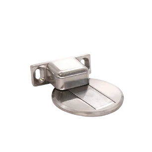 Trava Porta Magnético Slim - Cromado - ComfortDoor