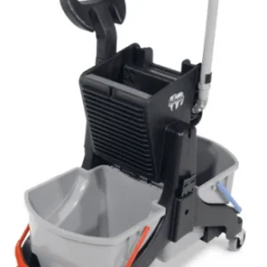 NUMATIC MIDMOP1616 ReFlo – Carro de Limpeza Compacto com Prensa Allmops e Baldes Duplos de 16L para Água Limpa e Suja