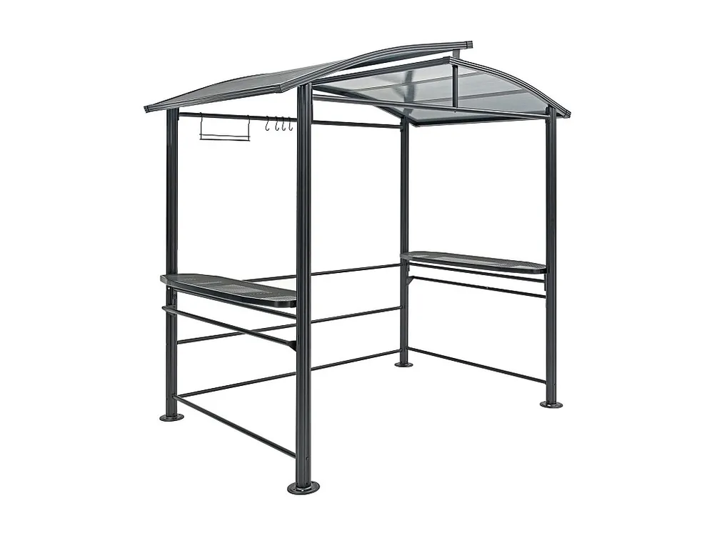 Abrigo para churrasqueira alumínio C240 x L150 x A230 cm - EMBERIO
