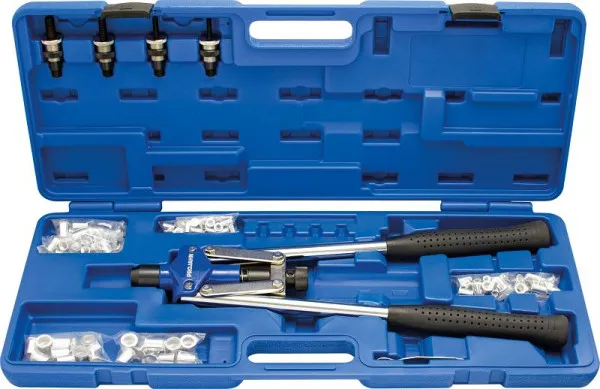 Alicate de alavanca de porca de rebite cego profissional Projahn M4, M5, M6, M8, M10, 398081