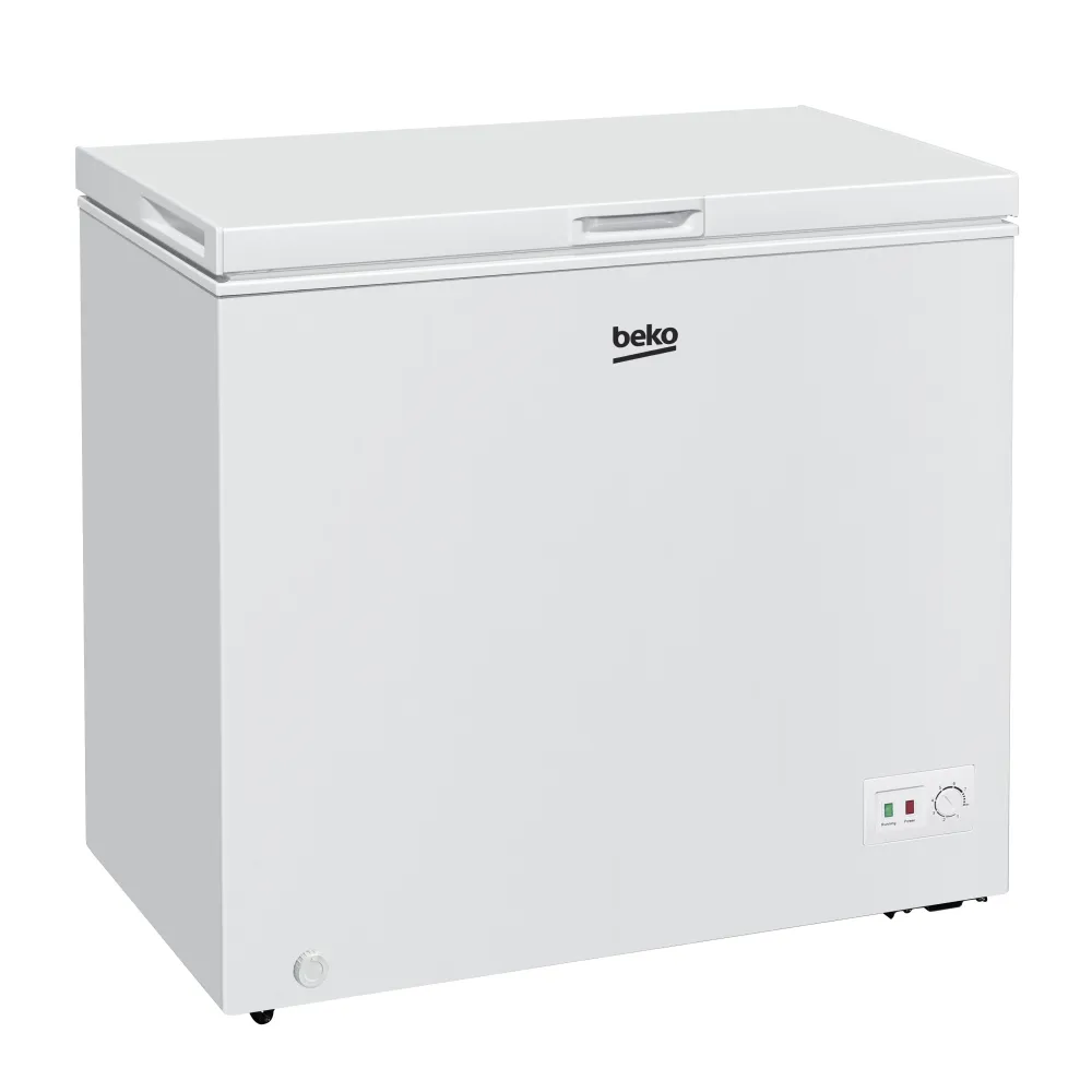 Arca Congeladora Horizontal Beko CF200EWN | 198L, Classe E, Branco