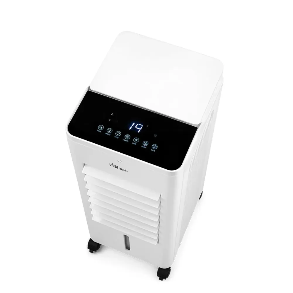 Climatizador Evaporativo UFESA CLN | 6L, 3 Velocidades, Timer 12h