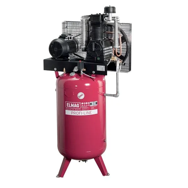 Compressor ELMAG PROFI-LINE, PL-V 1200/10/270 D, com sistema estrela-triângulo, 11052