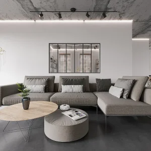 Divisória vidro alumínio termolacado Preto 180x105 BAYVIEW