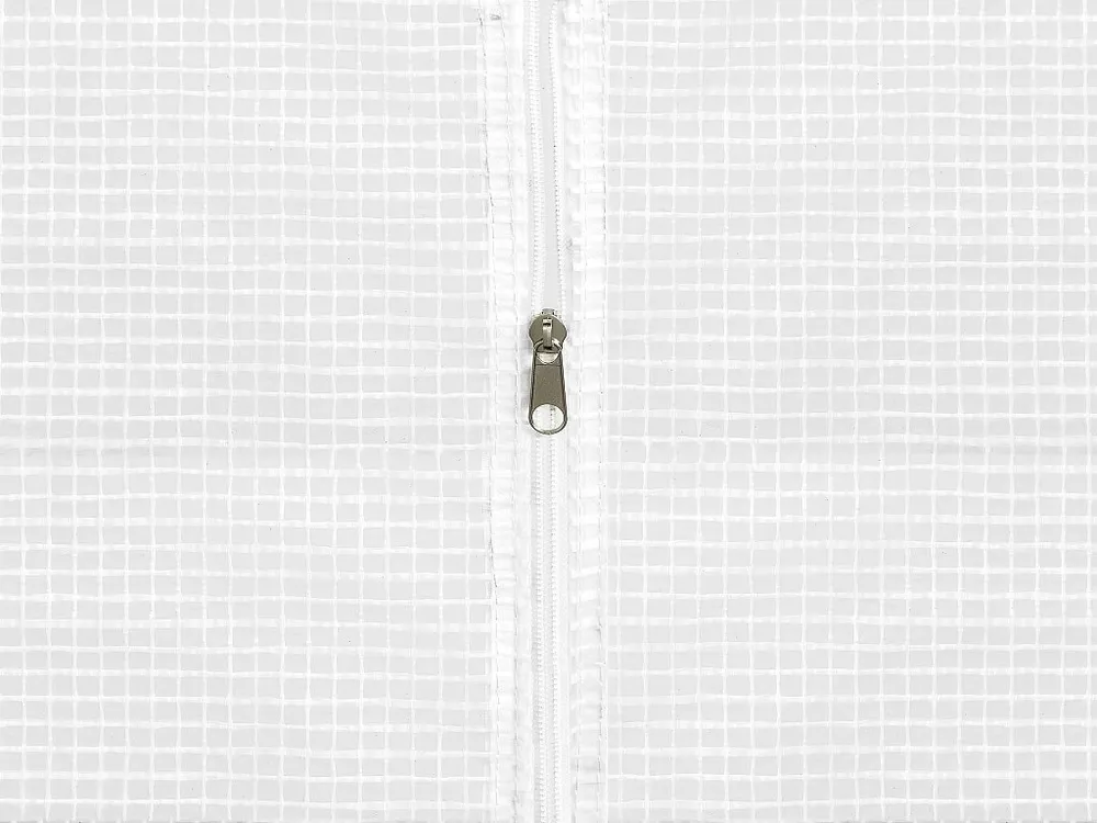 Estufa túnel com estrutura em ço galvanizado e porta 18 m² C600xL300xA200 cm ALOCASIA