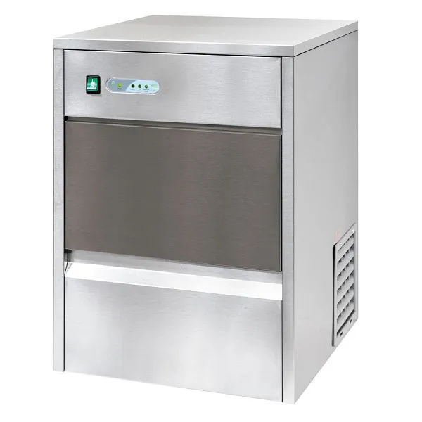Fabricante de cubos de gelo Stalgast refrigerado ar, com sistema de circulação, 26kg/24h, dimensões 420 x 528 x 655 mm (Lx...